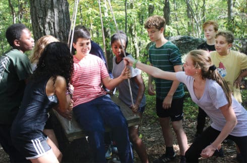 Class Trips to Clearpool Participate in Outdoor Education Activities