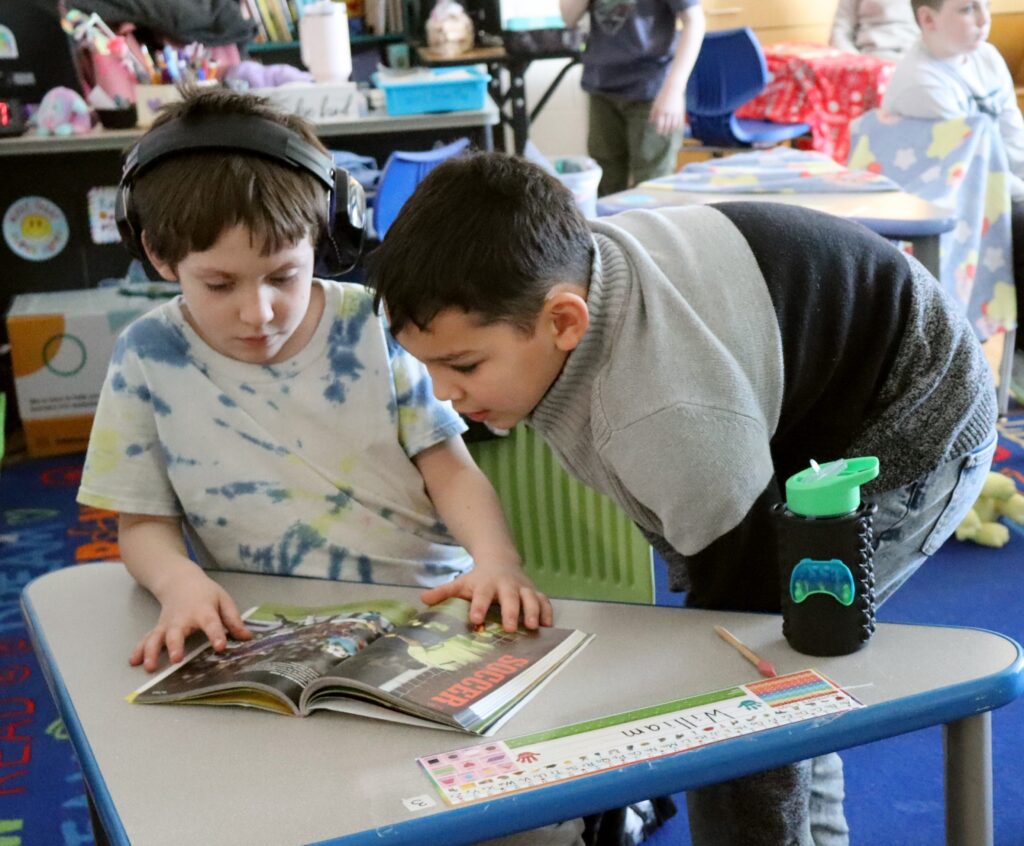 Individualization of Green Chimneys new literacy curriculum allows student learners to succeed with support as needed.